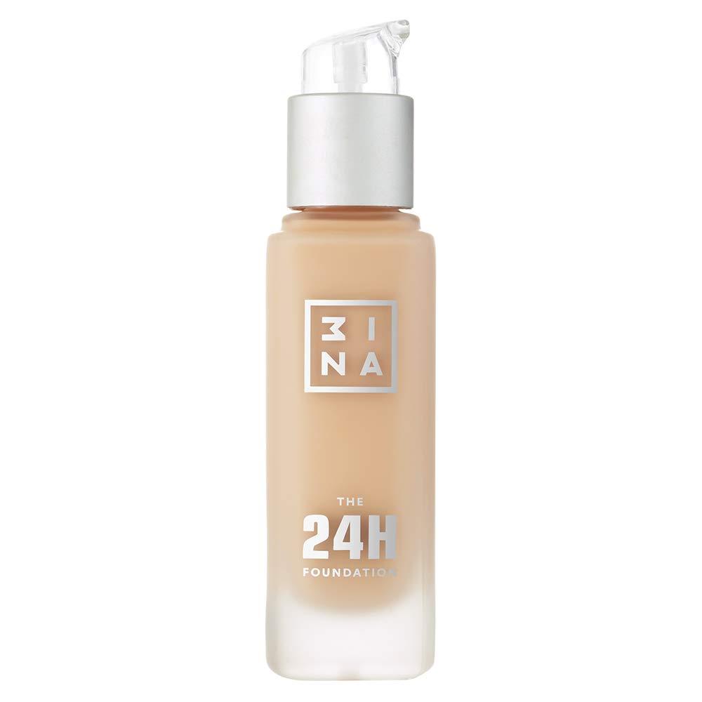 3ina 3INA The 24H Foundation 627 - 24H Long-Wearing Formula - Medium To High Buildable Coverage - Smooth Matte Finish - Expanded Shade Selection - Waterproof, Cruelty Free, Vegan Makeup - 1.01 Oz
