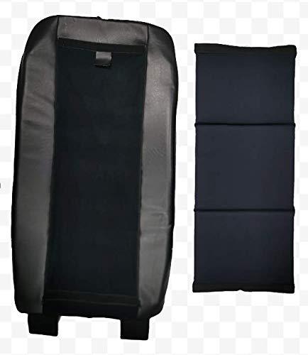 Zkincoverz Corp Pedicure Chair Massage SEAT Cover-Black Color-Version 2