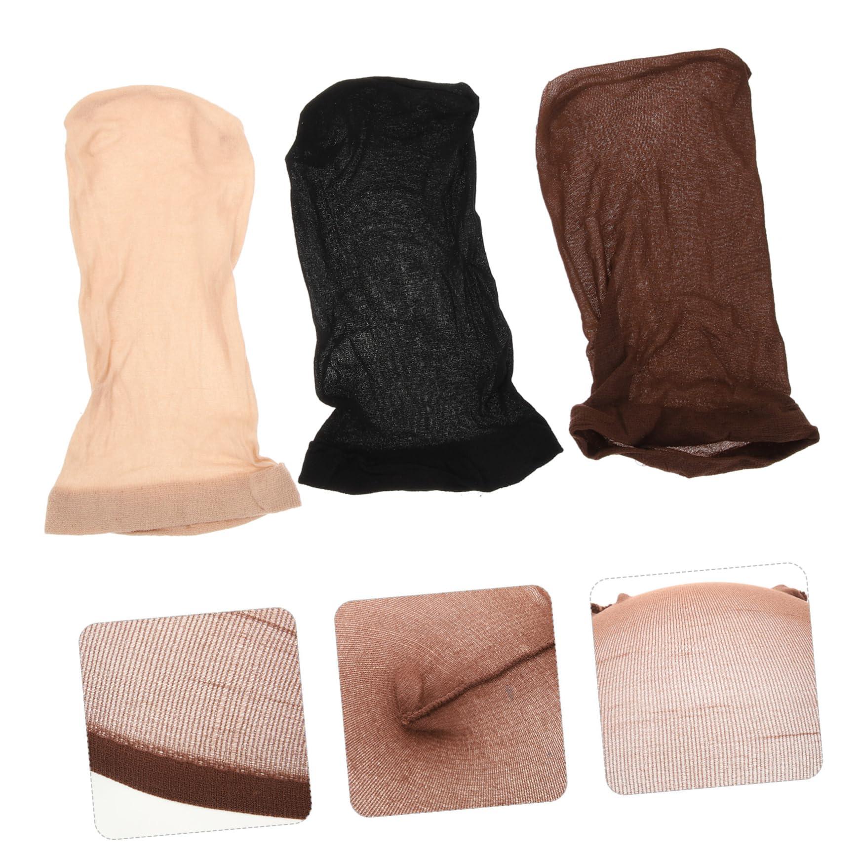 HAPINARY HAPINARY 6pcs Women\'s Hair Nets Cap Has Hair Mesh Nets Cap for Wig Making Close End Cap in Wigs