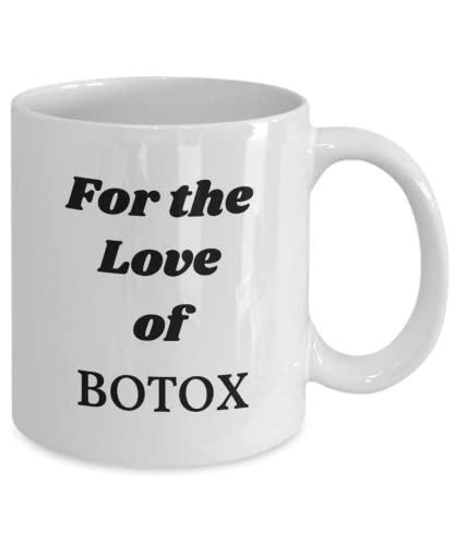 Gearbubble Botox Coffee Mug, Botox Lovers Cup, Cosmetic Aesthetic Nurse Injector Gift, Gift for Cosmetic Surgeon, Plastic Surgeon Dermatologist Cup