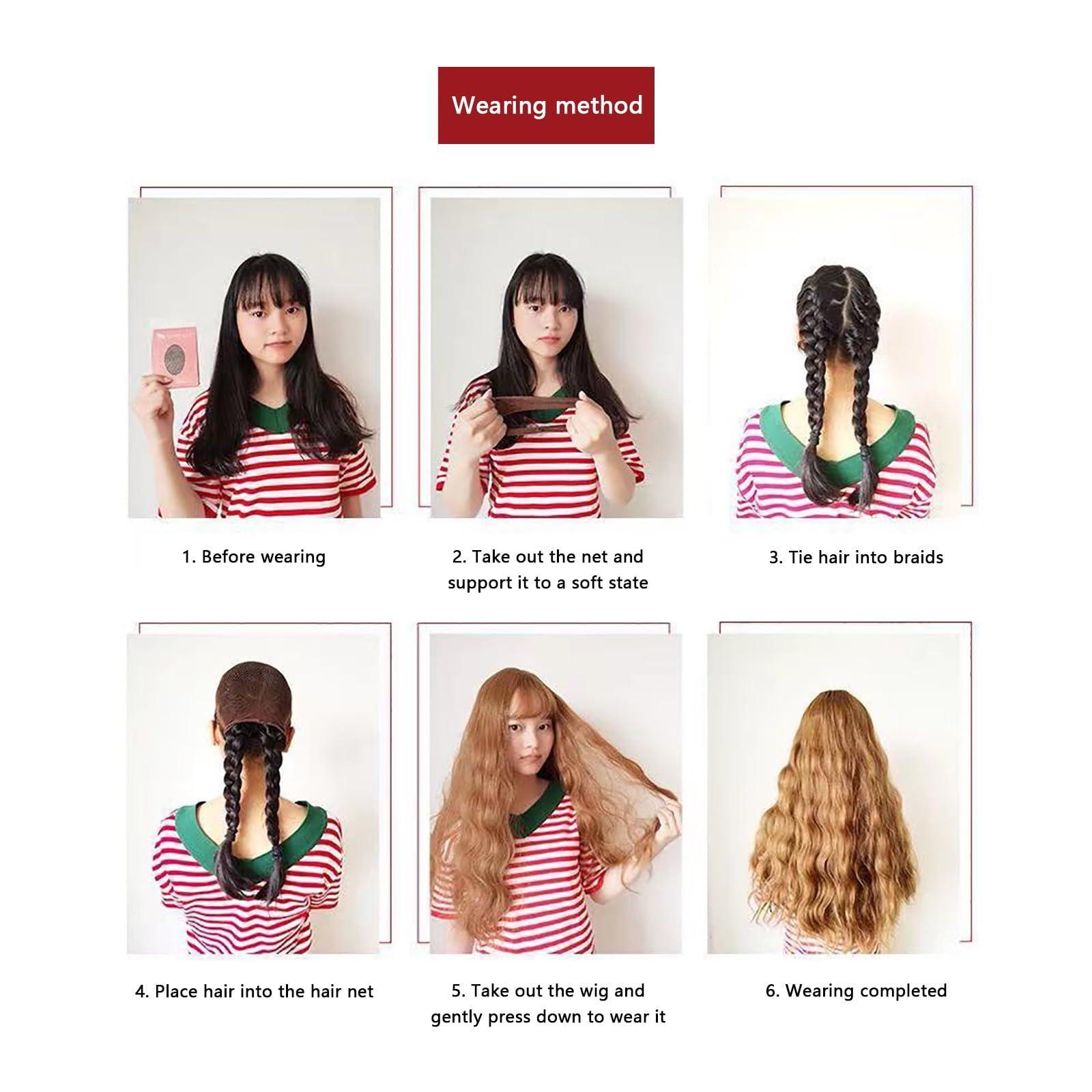 Generic Long Wave Wig,Wigs Human Hair Curly Blonde Bob Wig Curly Wave Wig Closure Wigs Human Hair Pre Plucked