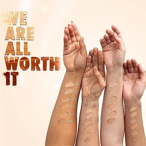 Generic Serum Foundation For Face Makeup With SPF30+ Dewy Finish Full Coverage Waterproof, Sweatproof Foundation For All Skin Types (Ivory)