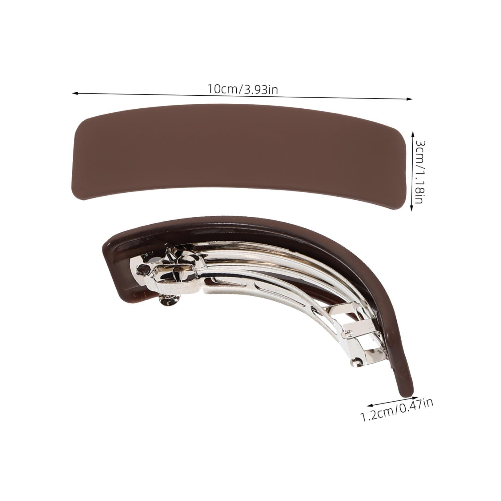 Gogogmee Gogogmee Hair Clips for Women 3pcs Set Spring Clips Barrettes for Women Styling Frosted Hairpin