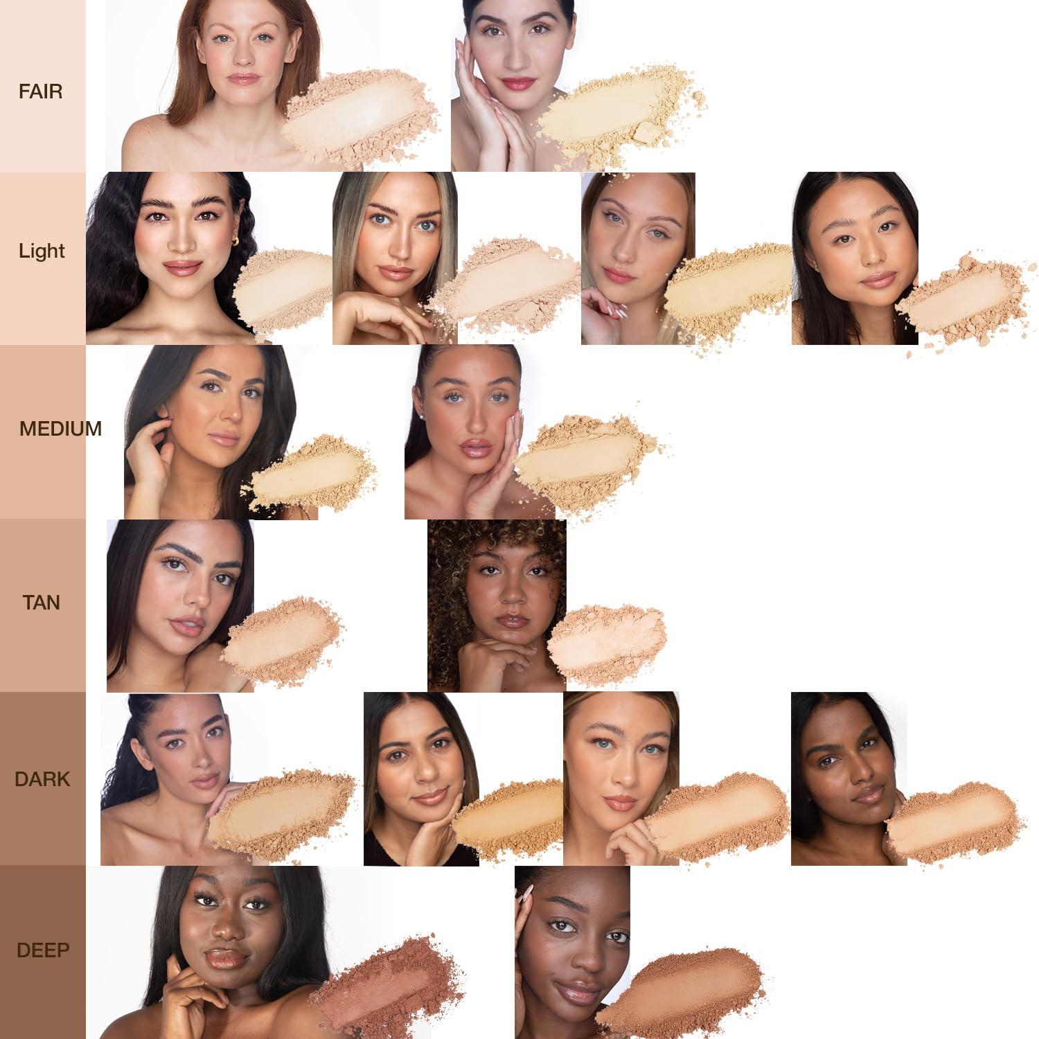 Zuzu Luxe Zuzu Luxe Mineral Eyeshadow (Eternity - Beige/Cool Shimmer), Richly pigmented, velvety smooth formula. Natural, Paraben Free, Vegan, Gluten-free, Cruelty-free, Non GMO, 0.07 oz