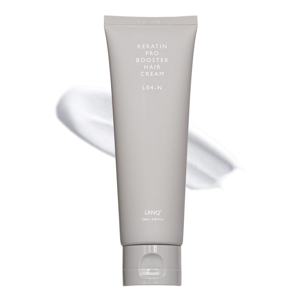 LORINIQUE LORINIQUE Korean Keratin Leave-in Conditioner Treatment, 4.05 Fl Oz, Keratin Pro Booster with 10,000ppm Protein, for Frizzy Dry Damaged Hair