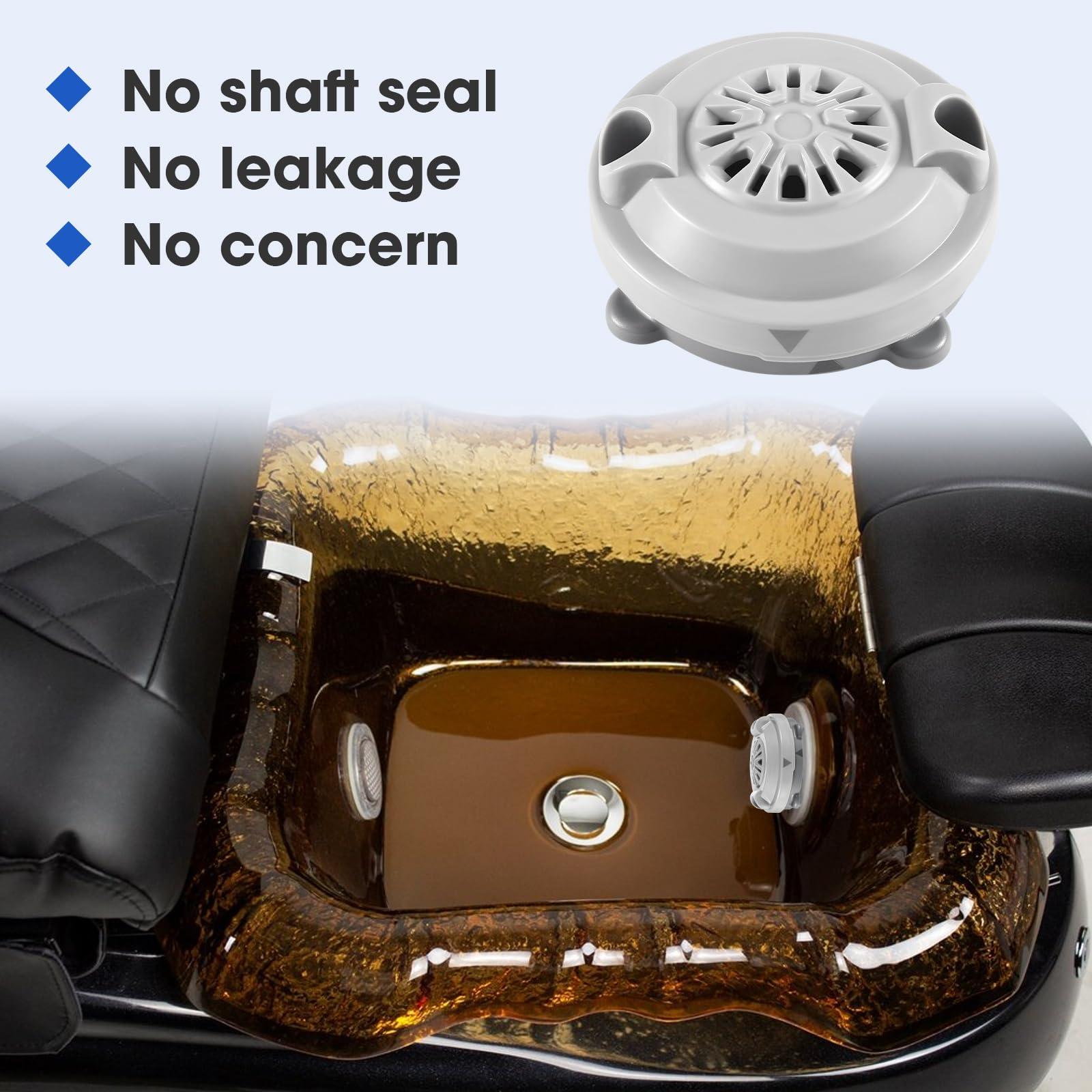 freecat freecat Pipeless Magnetic Jet Head Motor,BF-004 Replacement for LURACO Jet Motor Pedicure SPA Tubs Chair Contains Propeller and Cover