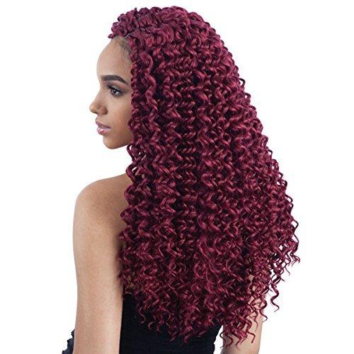 Freetress BEACH CURL 18" (6 Pack, 2 Dark Brown) - Freetress Synthetic Crochet Braid