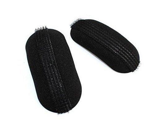 ASTRQLE 10 Pcs Black Sponge Bump Up Hair Clip Volume Padding Bun Updo Magic Head Insert Hair Barrettes Maker Tool Hairpins Hair Accessories