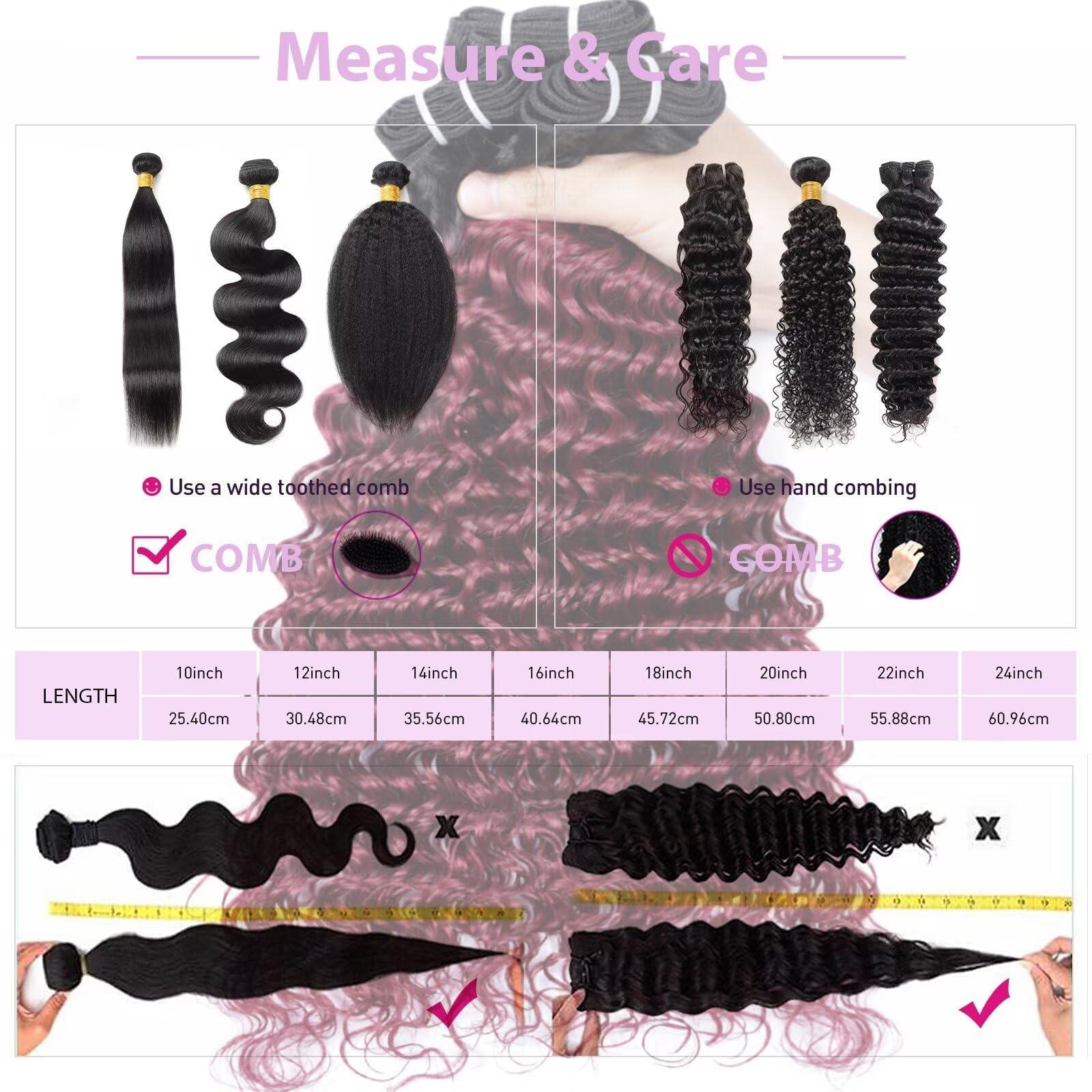 LOLLY HAIR Burgundy Bundles Human Hair 22 Inch T1B/99J Deep Wave Ombre Human Hair Bundles 10A Brazilian Virgin Wet And Wavy Curly Bundles Human Hair Red Water Wave Bundles 2 tone Black to 99J Burgundy