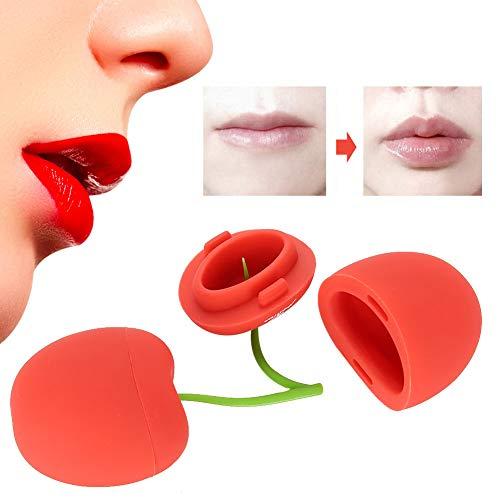 Qiterr Qiterr Lips Enhancer Plumper Tool, Lip Plumper Device Enhancer, Quick Lip Plumper Enhancer, Women Lip Plumper Portable CherryShaped Enhancer Enhancement Device Beauty Tool