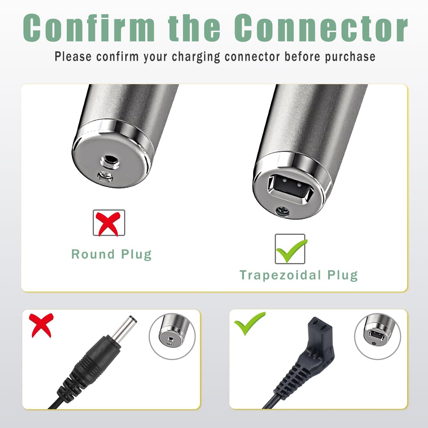 Pinkind 5V Power Adapter Charger for Wahl, Charger Replacement Compatible with Wahl Trimmer Models 5616L, 5701, 9818A, 9818-5001, 9864, 9870, 9884L2, 9896, 9899, SS2L, WSS3L,Trimmer Power Supply Charging Cord