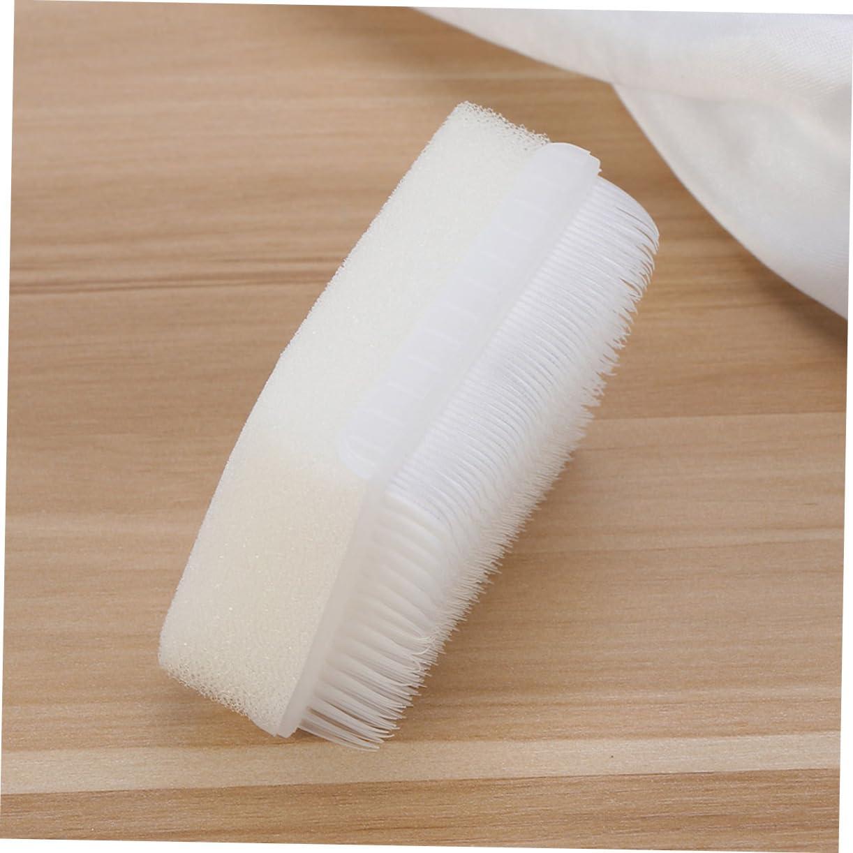 CRILSTYLEO CRILSTYLEO 2pcs Brush Wilbarger Corn Brush Wilbarger Brush Items Defensiveness Hook Hand Scrub Brushes Sensory Brushes Gadgets Method Brush Soft Bristle Nail Brush Vest Plastic White
