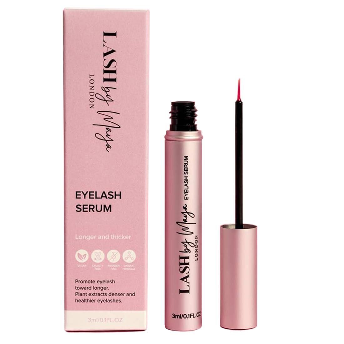Detllou Lash by Maya Serum - Lash by Maya Eyelash Serum London (1 Pack)
