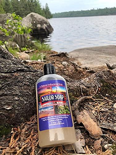 Gabriel Correctives Skincare System Sailor Soap (32oz with Pump) - Lathers in Fresh & Salt Water/Multi-purpose Camp Soap/Biodegradable Outdoor Adventure Soap/Gabriel Correctives Skin Care