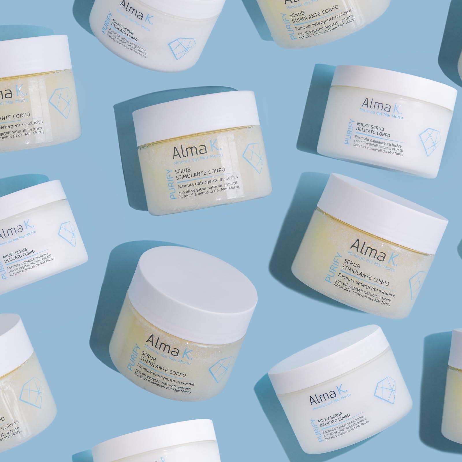 ALMA K Alma K Gentle Milky Body Scrub - Exfoliating Body Scrub - Body Exfoliator - Shower Scrub with Shea Butter - Exfoliating Scrub for Women - 8.4 oz