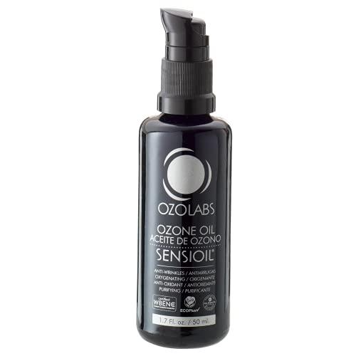 OZOLABS OZONE SKIN CARE OZOLABS® | OZONATED OIL-SENSIOIL© | Exclusive blend of certified organic ozonated olive and sunflower oils | ISO 9001 | 1.7 fl. Oz.