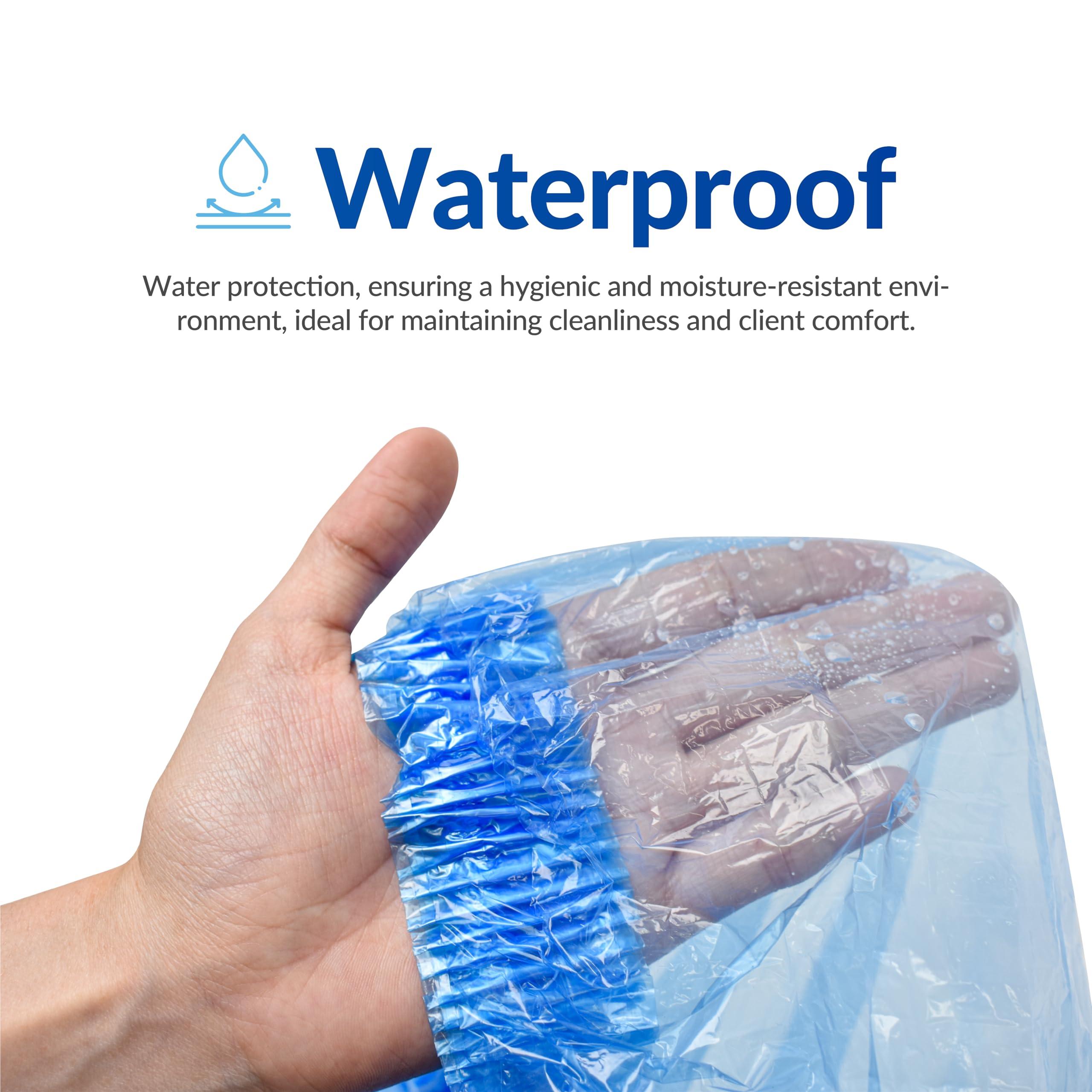 TP PLastic TP PLastic Pedicure Bags for Feet Pedicure Liners Disposable, Spa Liners for Pedicure 48\'\' X 48\'\' X 9.5 mic Spa Liners Foot (Clear | 400 psc, 48 in x 48 in x 9,5 mic)