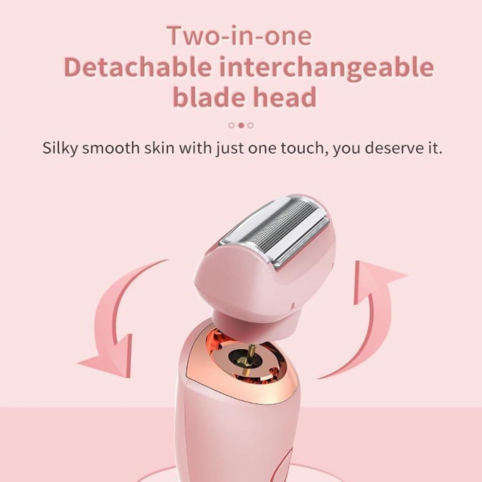 KDGENG Lumishave Hair Remover, Lumishave Hair Removal Laser, Glame Smooth Beam Hair Removal, Londour Magic Hair Eraser For Women Painless, Applicable To Any Part Of Body (2pcs)