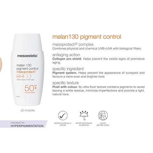 Mesoestetic Mesoestetic Mesoprotech Melan SPF 130+ Pigment Control-Protects Skin against UVB, UVA, HEV, IR-Facial Sunblock