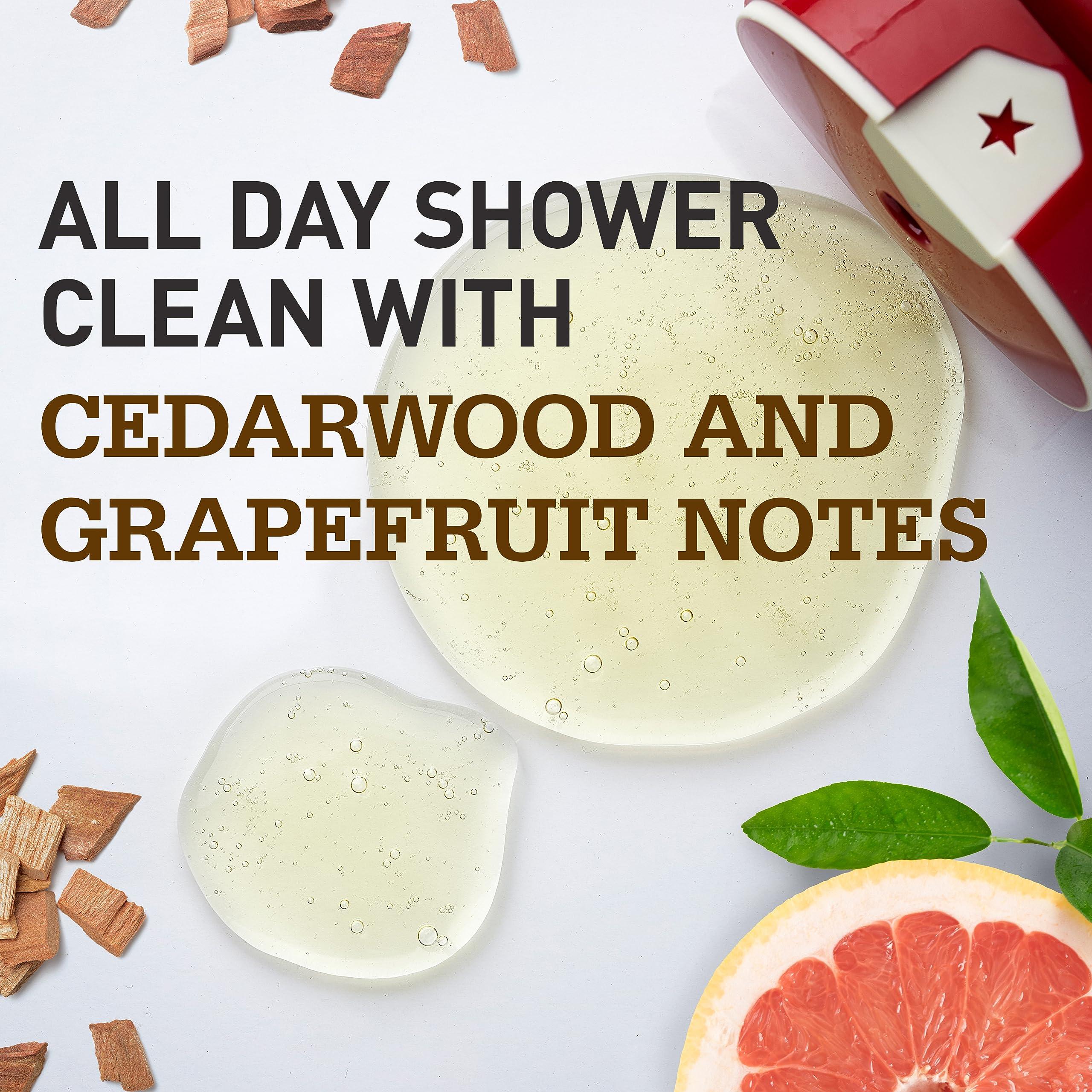 Old Spice Old Spice Body Wash for Men, 3X Defense, 24/7 Shower Fresh with Long Lasting Lather, Krakengard Scent, 33.4 fl oz (Pack of 4)