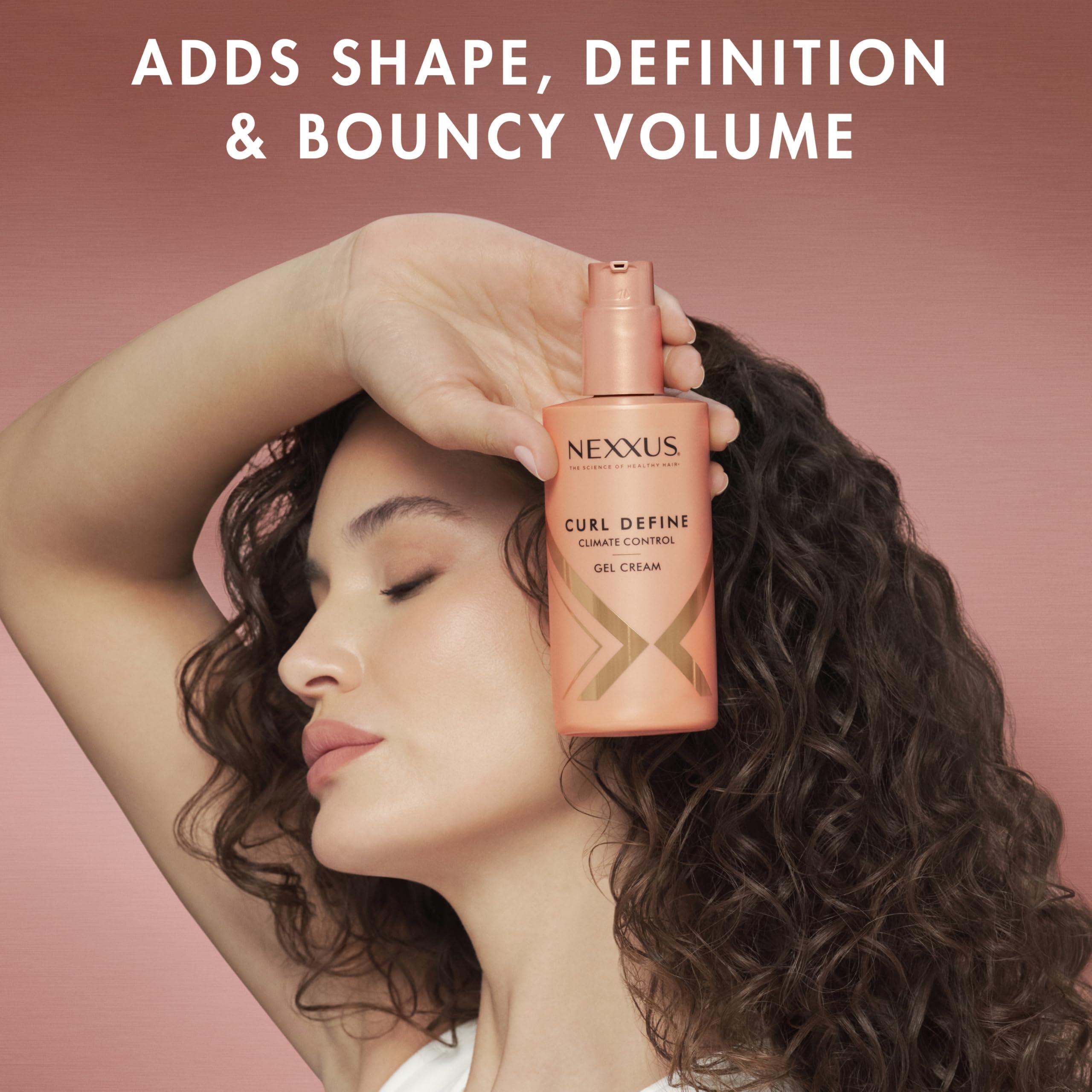 Nexxus Nexxus Climate Control Gel Cream Curl Define for Cashmere Curls, with StyleProtect Technology 8 oz