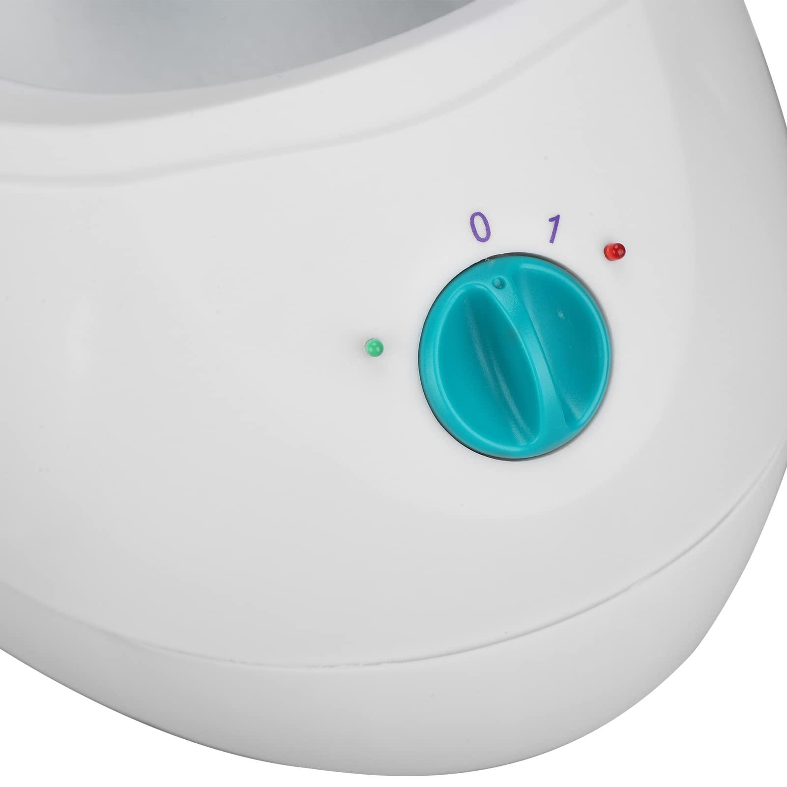 HURRISE Paraffin Wax Bath Machine, 2.3L Moisturizing Soothing Hand Feet Wax Spa Machine Kit Keep Warm Paraffin Hand Wax Machine for Arthritis(US)