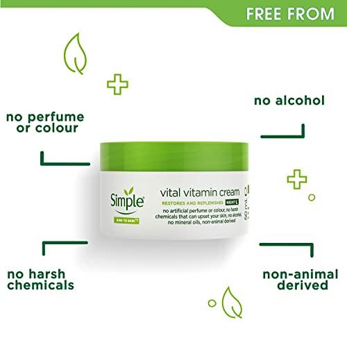 Simple Simple Kind to Skin Vital Vitamin Night Cream (50ml)