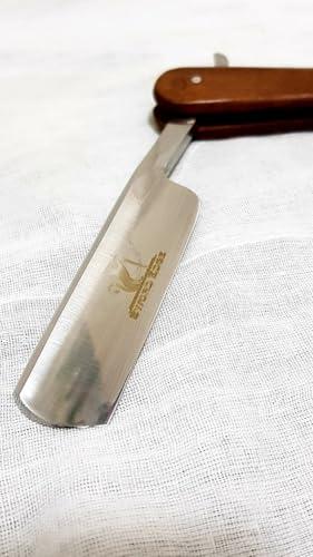 SWORD EDGE The Shesham Wood Classic - A Timeless Sword Edge Straight Razor for the Connoisseur