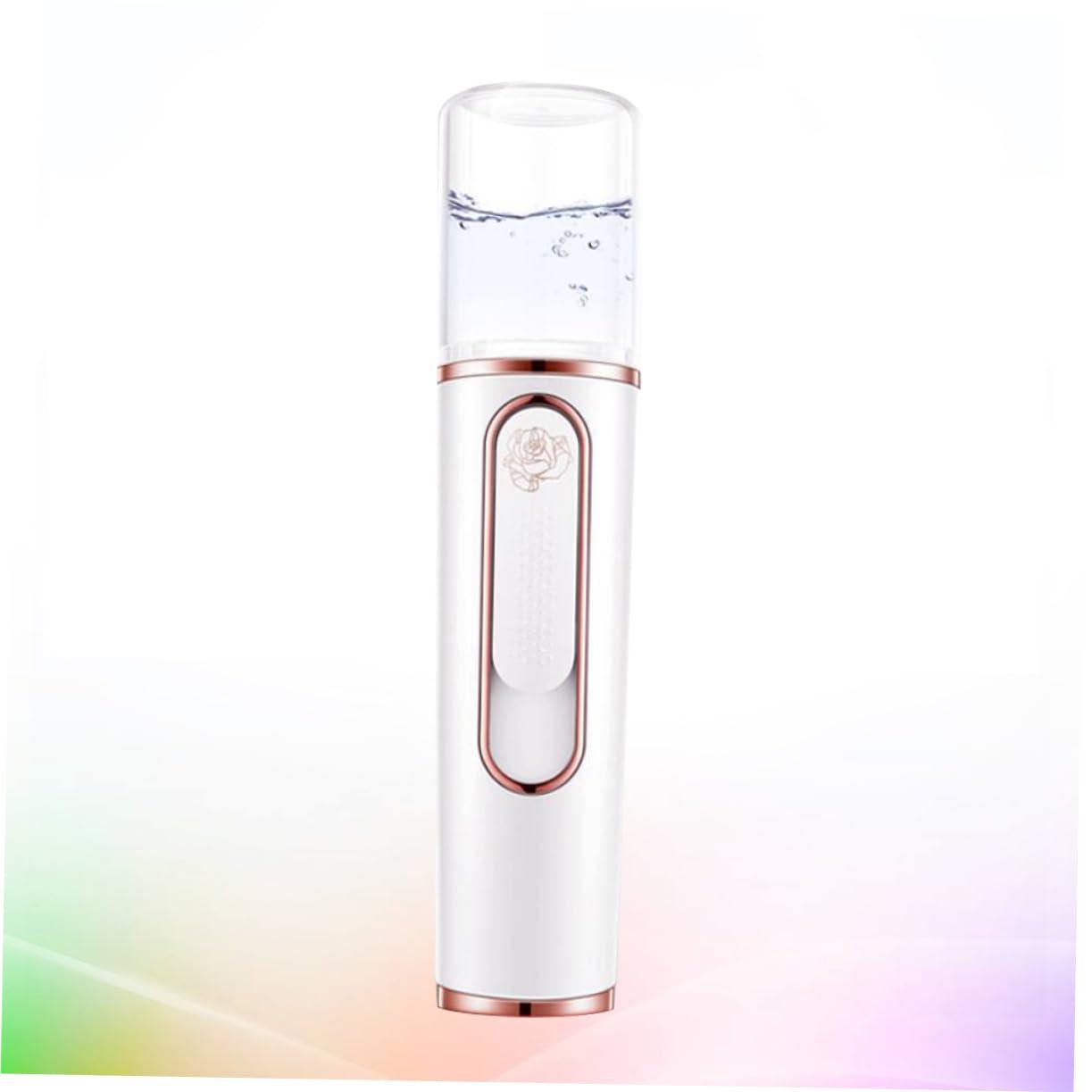Beavorty Beavorty Portable Humidifer Nano Facial Mister Nano Mist Sprayer Rechargeable Mist Sprayers Facial Mist Facial Spa Steamer Nano Mist Cooler Facial Steamer Portable Steamer White