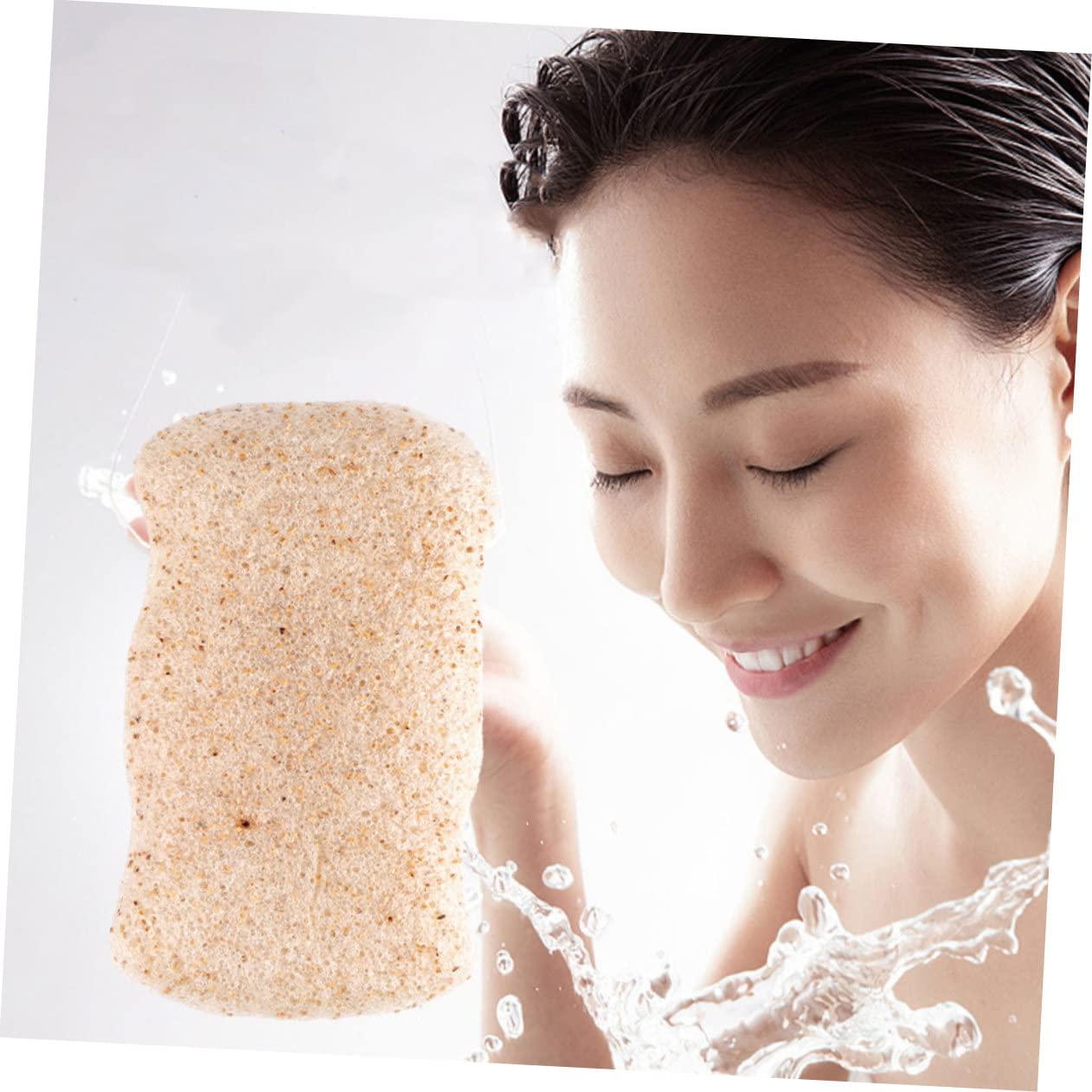 Beavorty Beavorty 1pc Bath Cotton Cleaning Sponges Powder Puffs Facial Sponges Facial Tools Bath Sponge Duster Seep Damp Skin Care Tools Face Wash Cosmetics Pads Facial Cleaning Sponge Gum