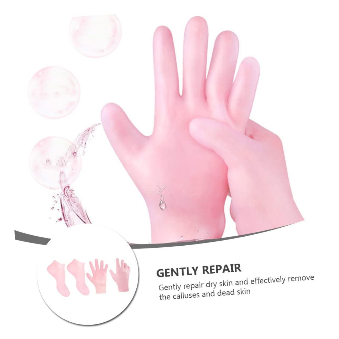 Mikinona Mikinona Foot Care Gloves Socks Moisturizing Foot Socks Set Exfoliating Remover