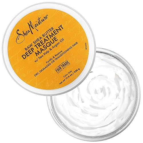 SheaMoisture SheaMoisture Raw Shea Butter Deep Treatment Masque Hair Treatment, 12 Ounce