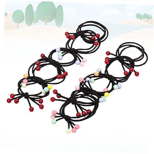 balacoo Balacoo 30 pcs hair ties for fine hair knotted elastic hair Ponytail Holder Hair Accessories Elastic Hair tie women hair accessories stretch hair ring hair rope Miss rubber band elasticity