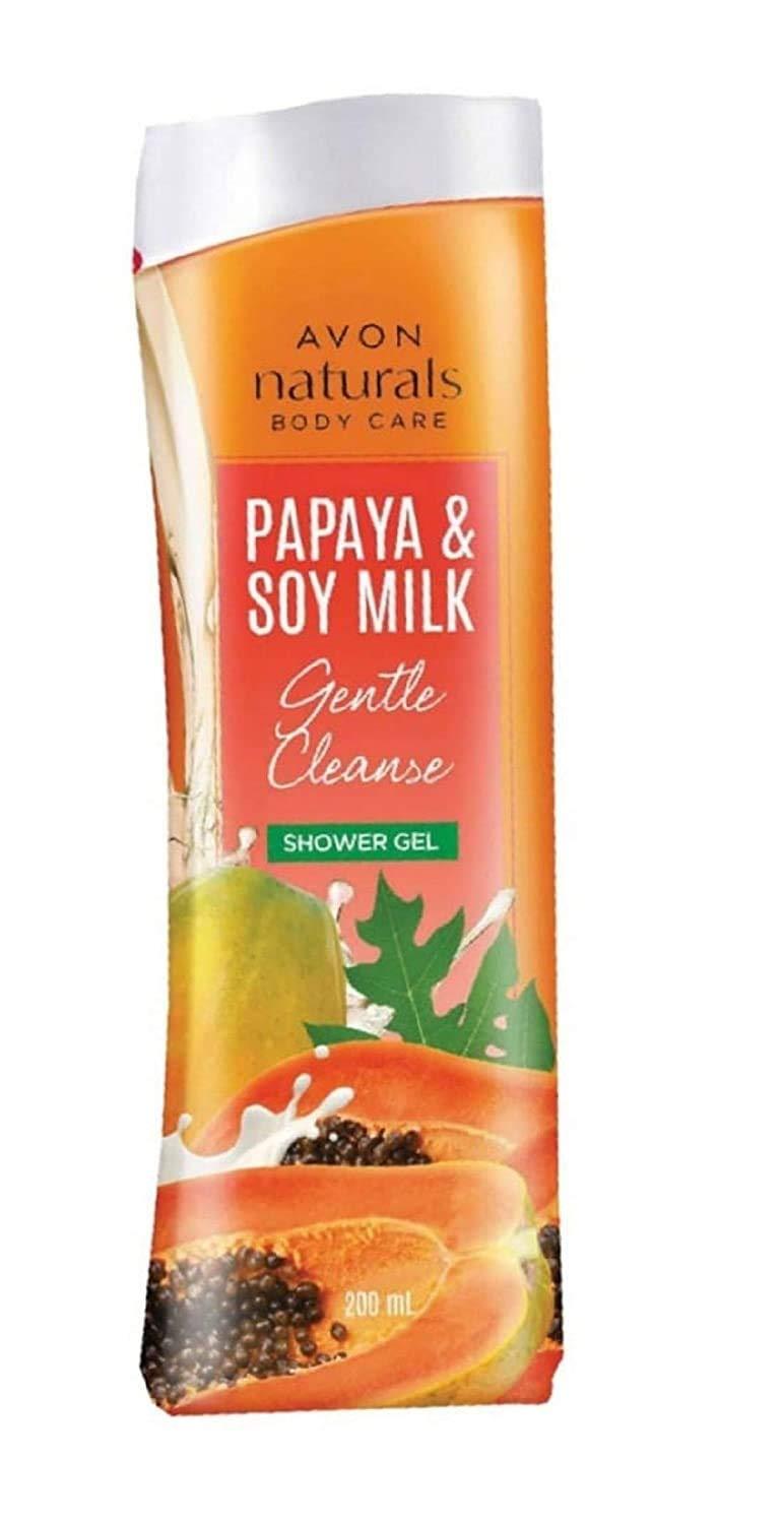 Avon Avon Naturals Gentle Cleanse Papaya & Soy Milk Shower Gel 200 ml