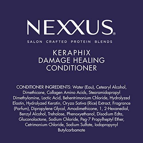 Nexxus Nexxus Keraphix Conditioner for Damaged Hair Keraphix with ProteinFusion Silicone-Free With Keratin Protein and Black Rice 13.5 oz