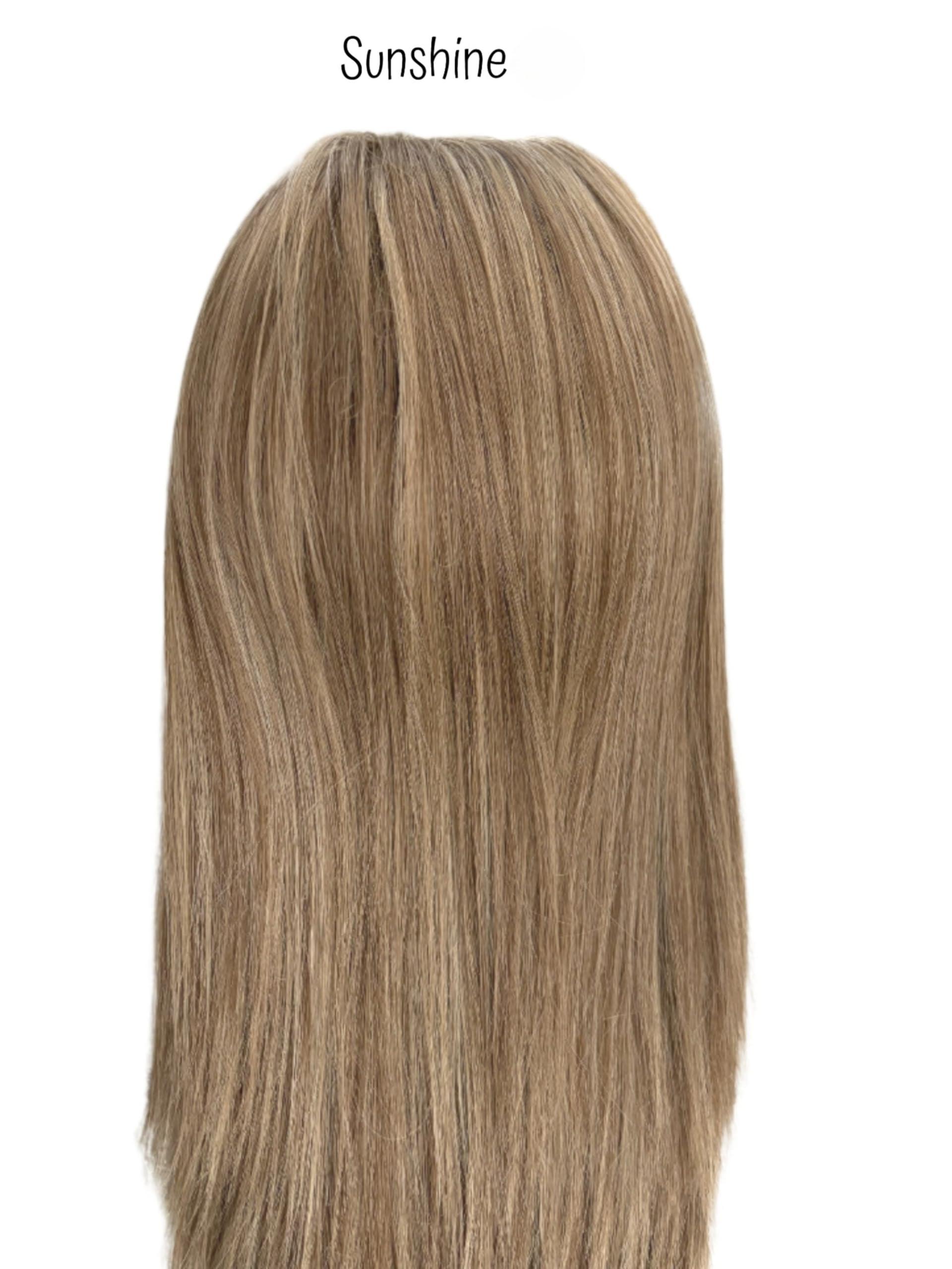 Girly Curls Curly Cheerleader Hairpiece for Cheer and Dance (Sunshine)