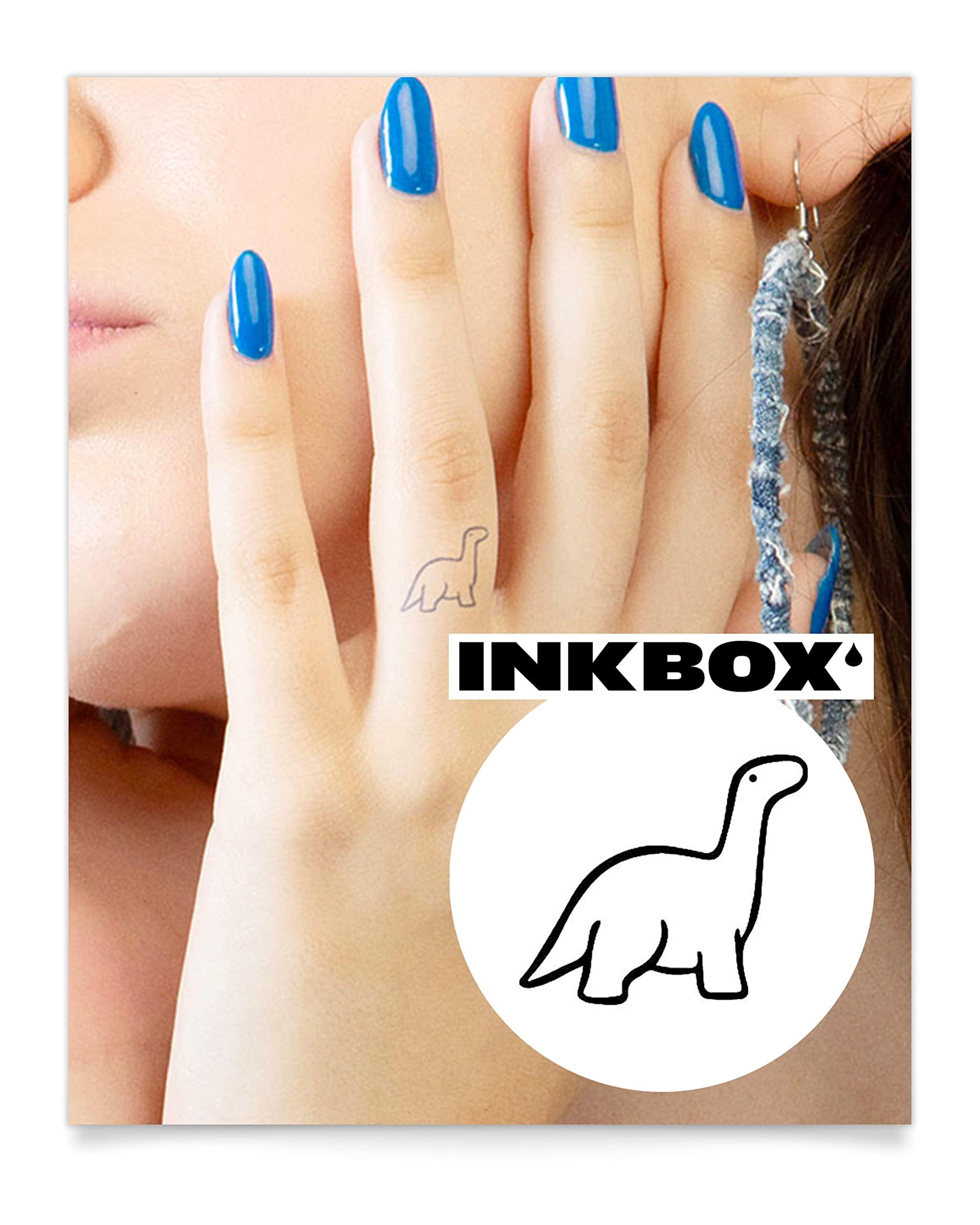 inkbox Inkbox Temporary Tattoos, Semi-Permanent Tattoo, One Premium Easy Long Lasting, Water-Resistant Temp Tattoo with For Now Ink - Lasts 1-2 Weeks, Apo, 1 x 1 in
