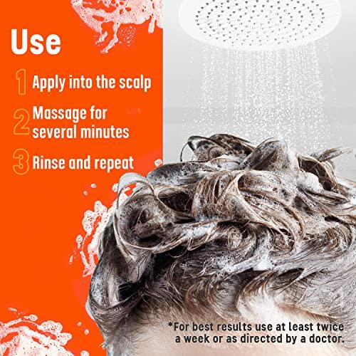 Medicasp Medicasp Coal Tar Gel Dandruff Shampoo to Treat Seborrheic Dermatitis Psoriasis, 6 Ounce (Pack of 1)