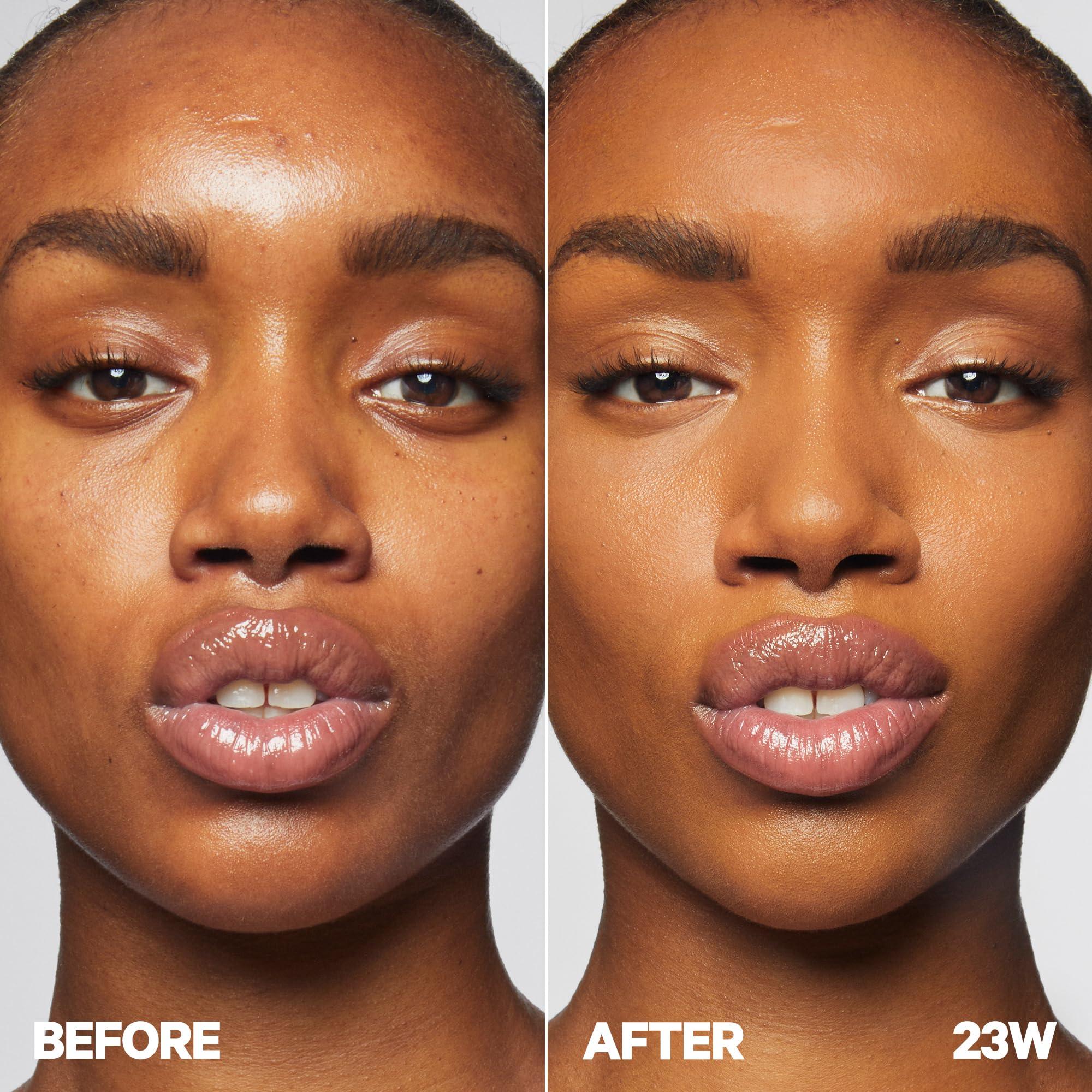 Milk Makeup Milk Makeup Future Fluid All Over Cream Concealer, 23W (Deep with Warm Undertones) - 0.28 fl oz - Medium-to-Full Coverage - Up to 12-Hour Wear - Crease-Proof Finish - Vegan, Cruelty Free