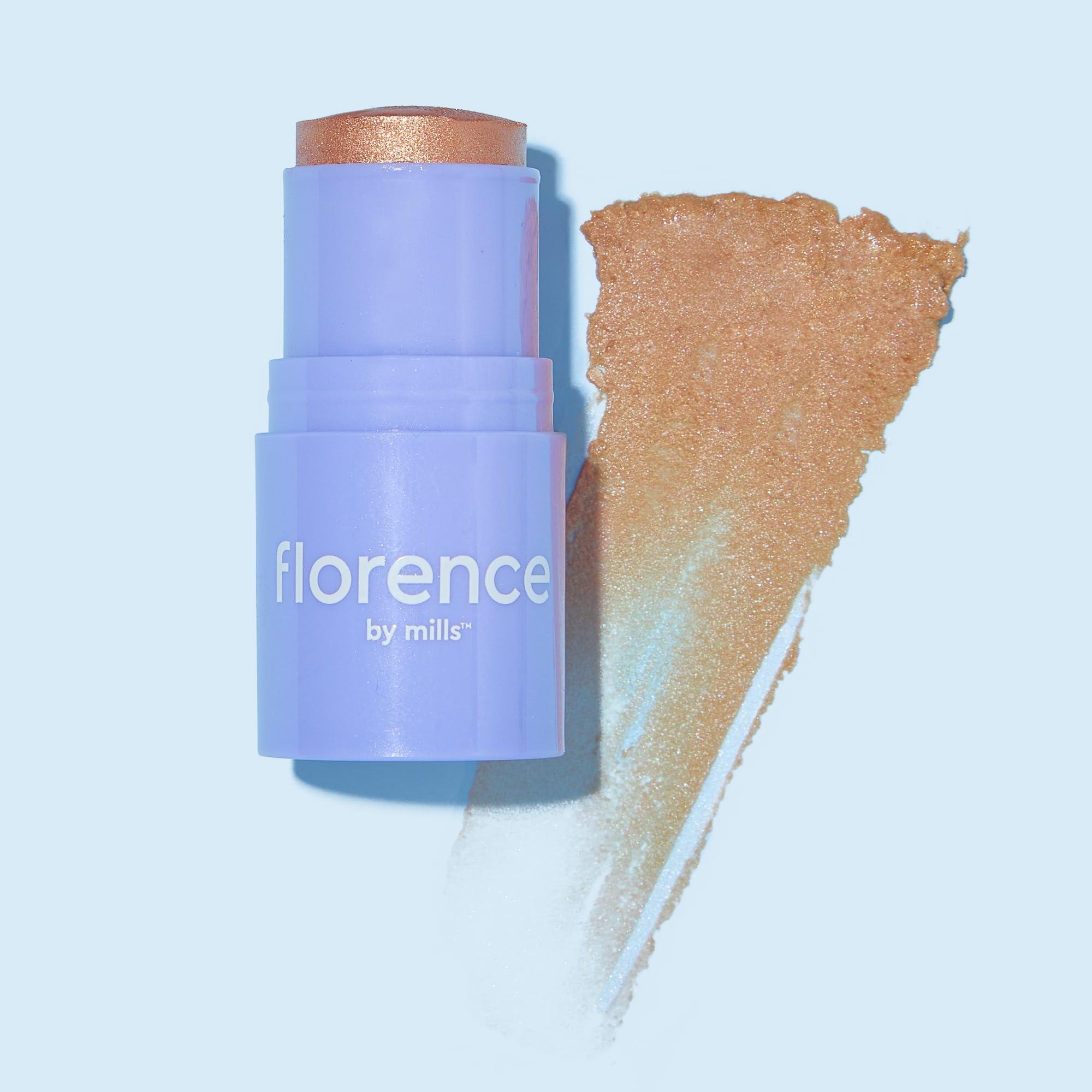florence by mills florence by mills Self Reflecting Highlighter Stick, Self Worth (bronze), 0.21 oz/ 6 g