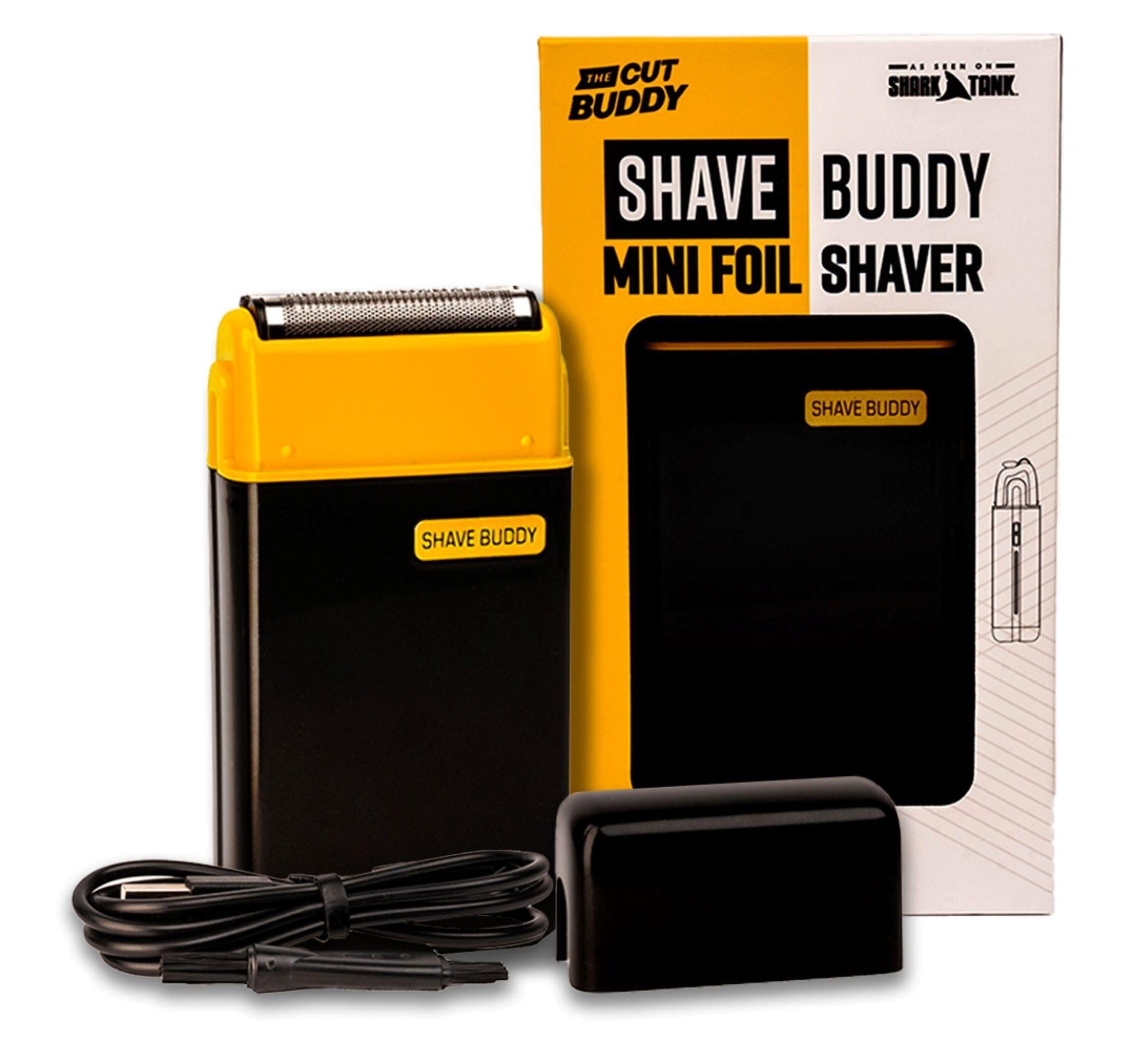 The Cut Buddy Shave Buddy, Compact Foil Electric Shaver for Face & Body, Maintains 5 O'Clock Shadow, Lightweight & Water Resistant, 1 Count
