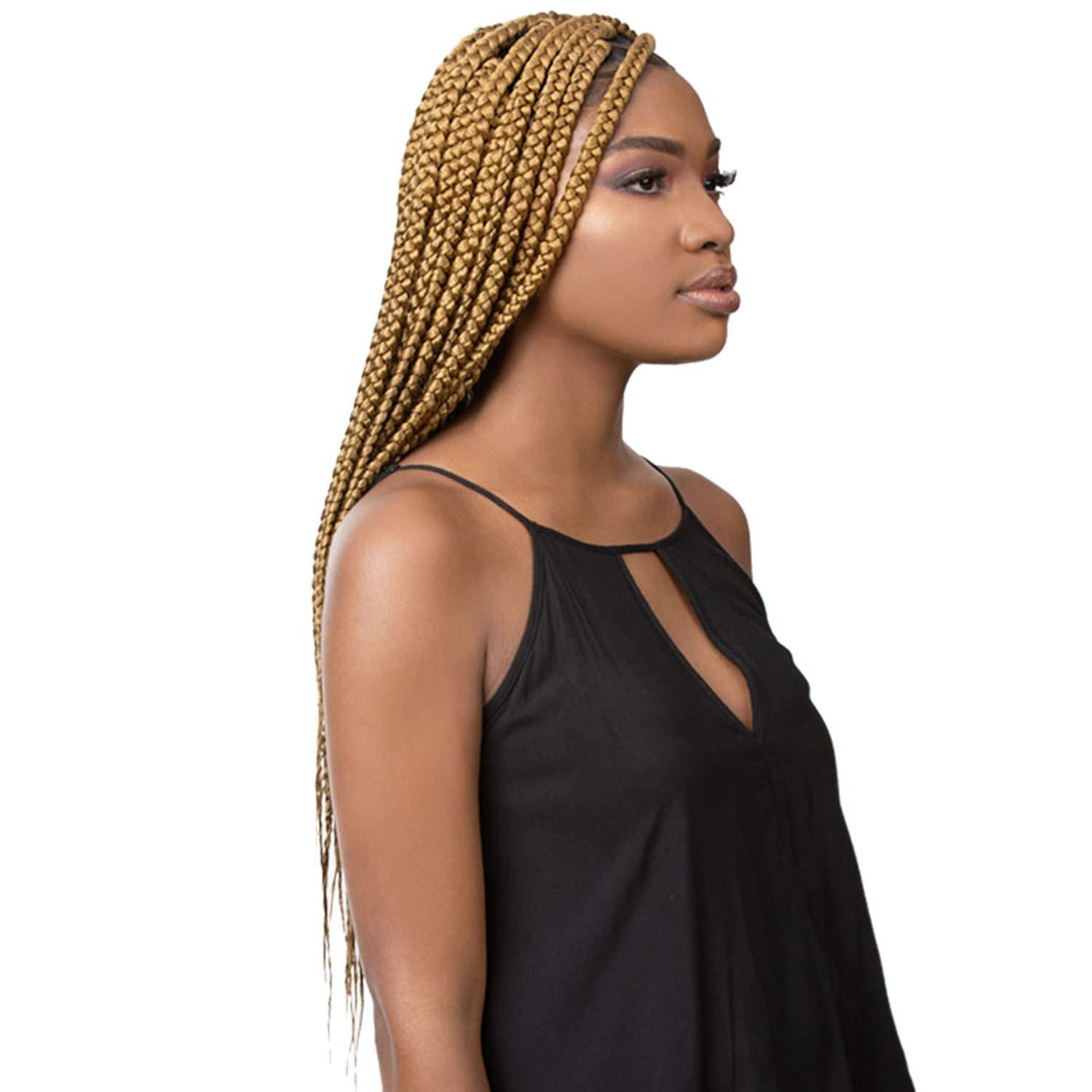 XPRESSION XPRESSION Sensationnel Synthetic Hair Braids 3X Ruwa Pre-Stretched Braid 24\" (7 Packs, SM1B/30)