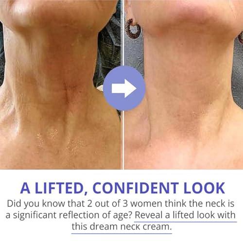 Callmynm Neck Firming Cream, Anti Aging - Smooth & Tight Skin Wrinkles Lift and Firm Neck Cream for Sagging Skin and Neck Moisturizing -1.7 oz