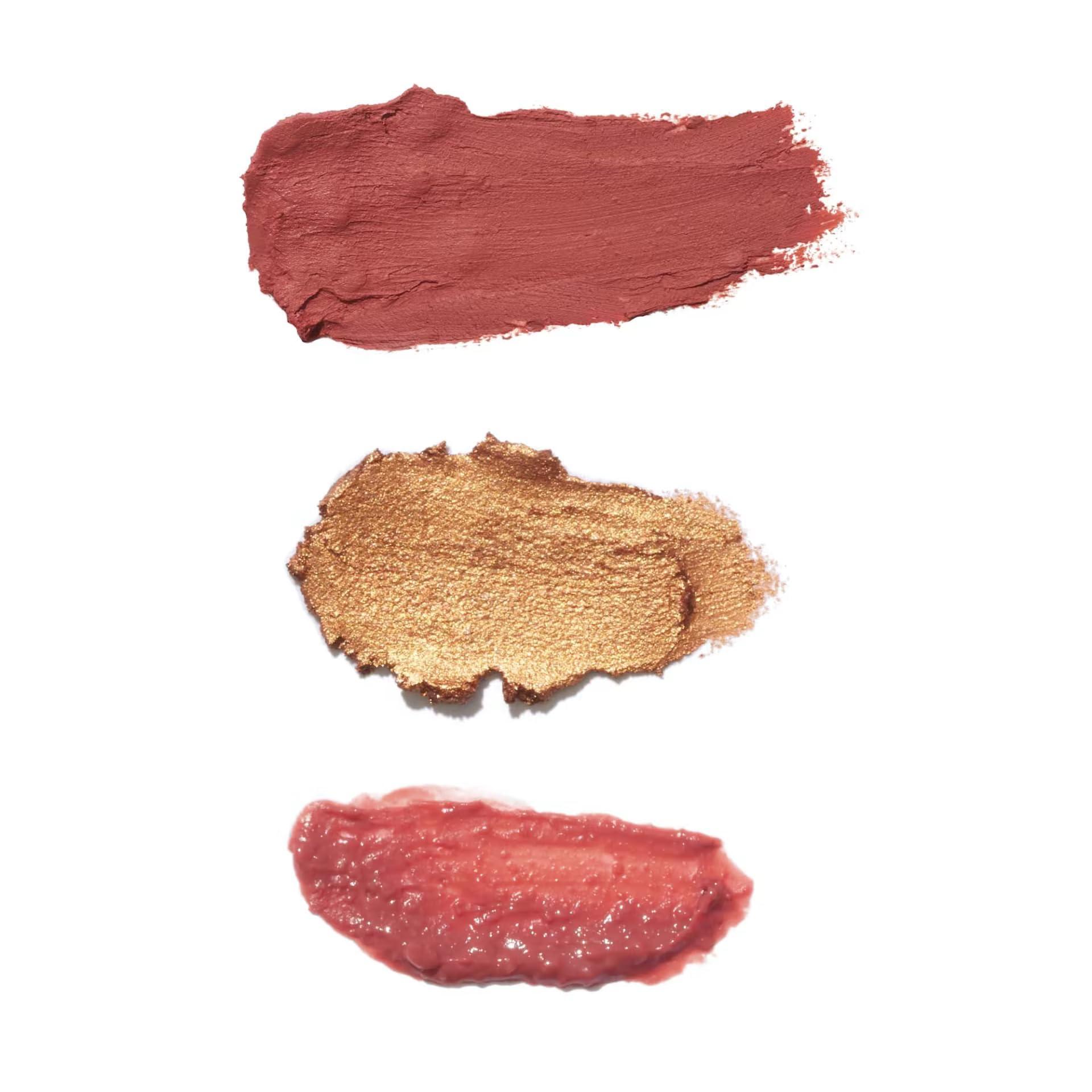 ATTITUDE ATTITUDE Happy Berry Makeup Trio Set, EWG Verified, Titanium Dioxide-Free, Plastic-free, Plant and Mineral-Based Ingredients, Vegan and Cruelty-free Beauty Products, Set of 3 Makeup Sticks