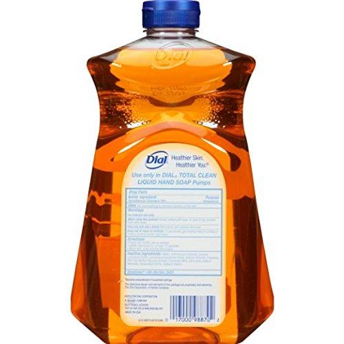 Dial Dial Antibacterial Liquid Hand Soap Refill, Gold, 52 Ounce