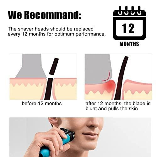 JIANCENGYU 21B Series 3 Replacement Foil and Cutter Compatible with Braun Series 3 Replacement Head & for Braun S3 Wet and Dry Replacement Head,for Braun Series 3 Electric Razor 5409 3010s 3040s 340s-4 300s 310s