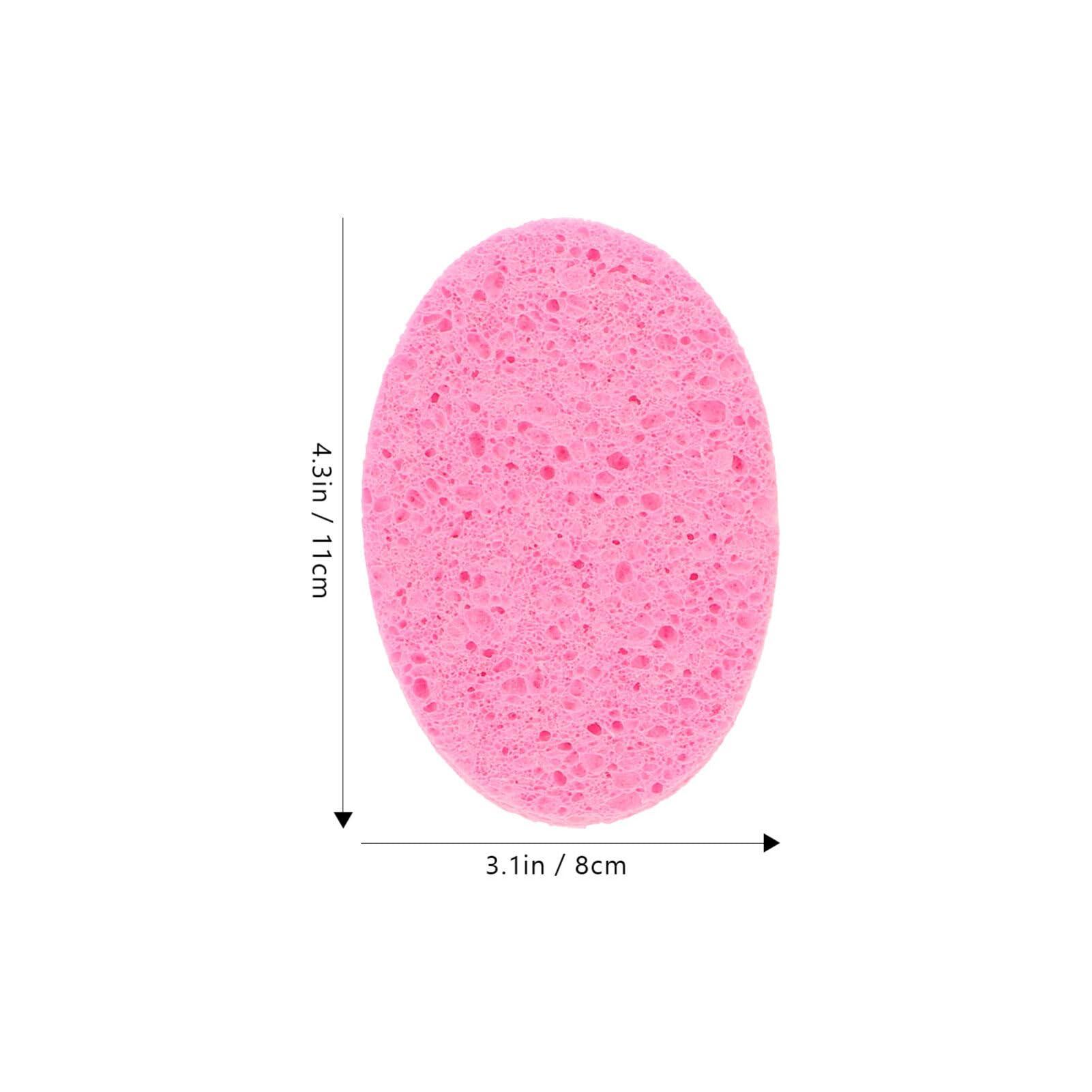 Cabilock Cabilock Facial Sponge Round Face Cleansing Sponge 12Pcs Makeup Remover Pads Cleaning Wipes for Exfoliating Mask