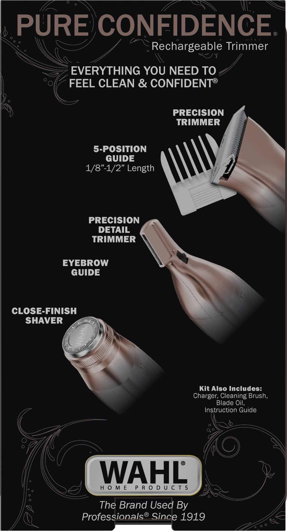 Wahl Wahl, Pure Confidence Ladies Rechargeable Trimmer