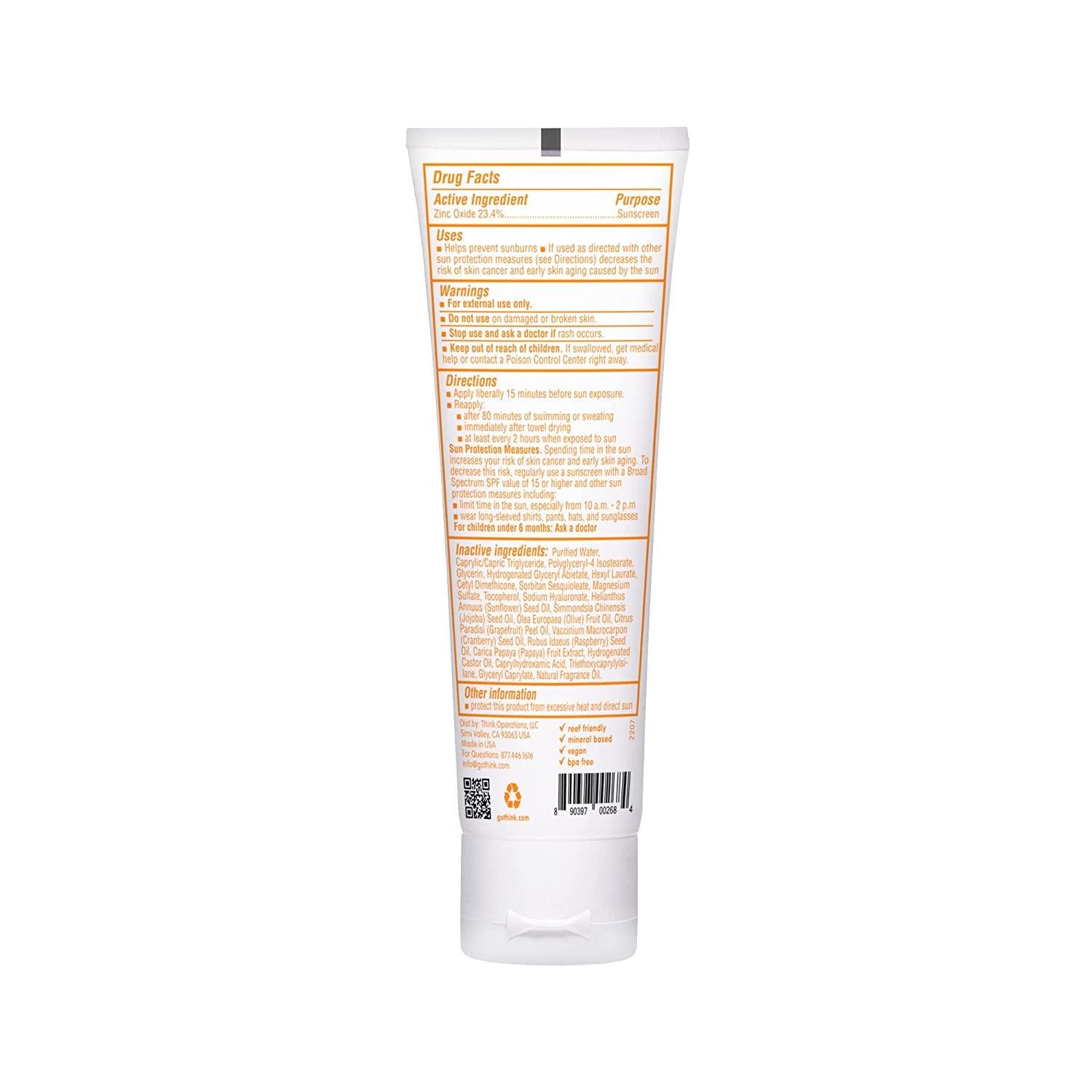 Thinkbaby Thinkbaby Sunscreen SPF 50+ 3oz 88ml 2 Packs2