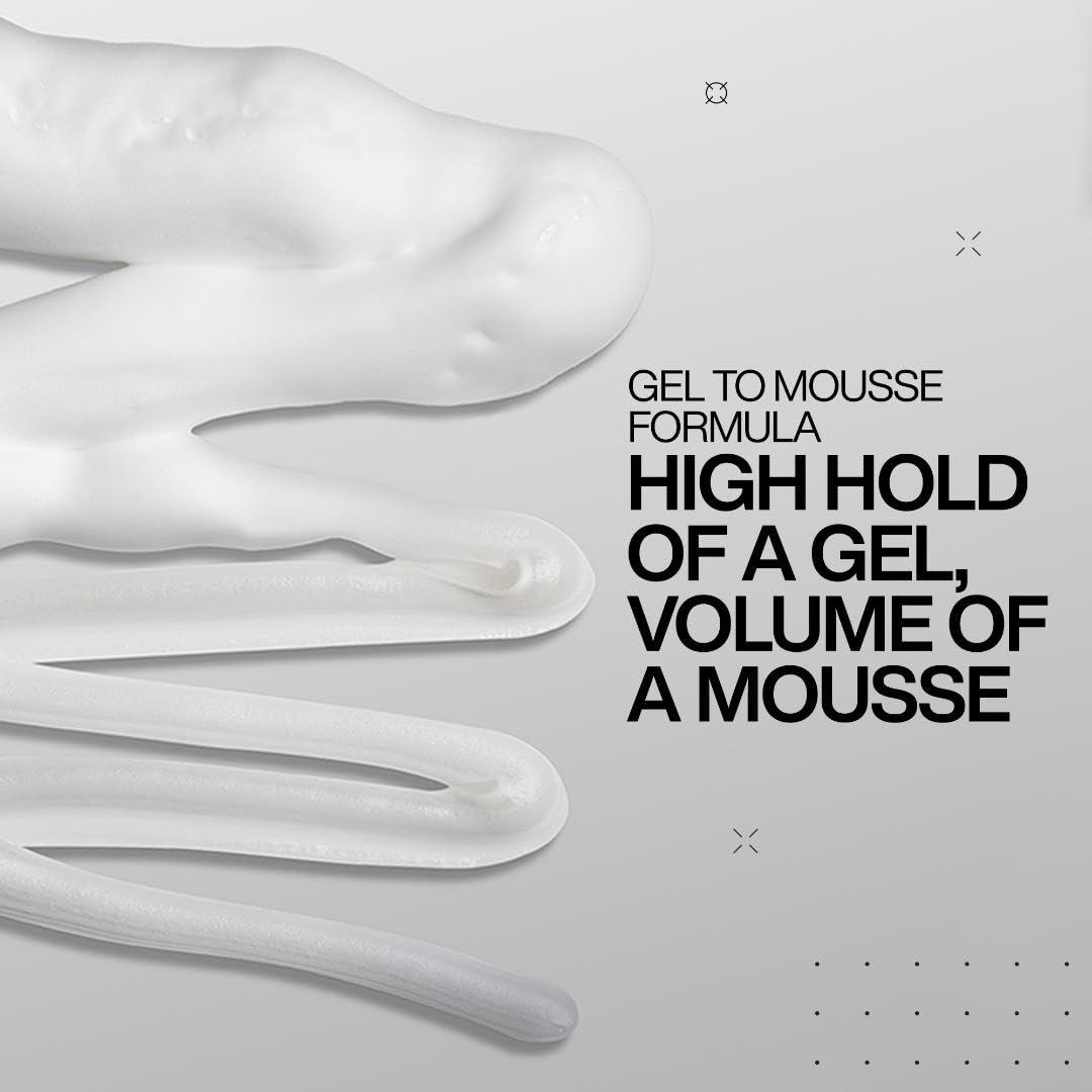 Redken Redken Stay High Volumizing Mousse For Fine Hair, High Hold Gel to Mousse